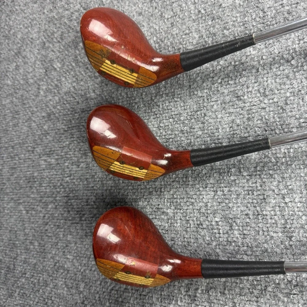 MacGregor Jack Nicklaus‎ Muirfield Persimmon Woods Set 3-4-5 | Oil Hardened | RH